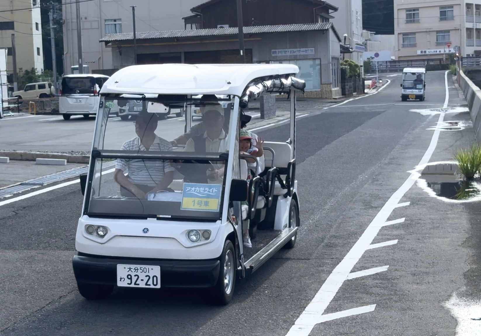 運行中のシャトル